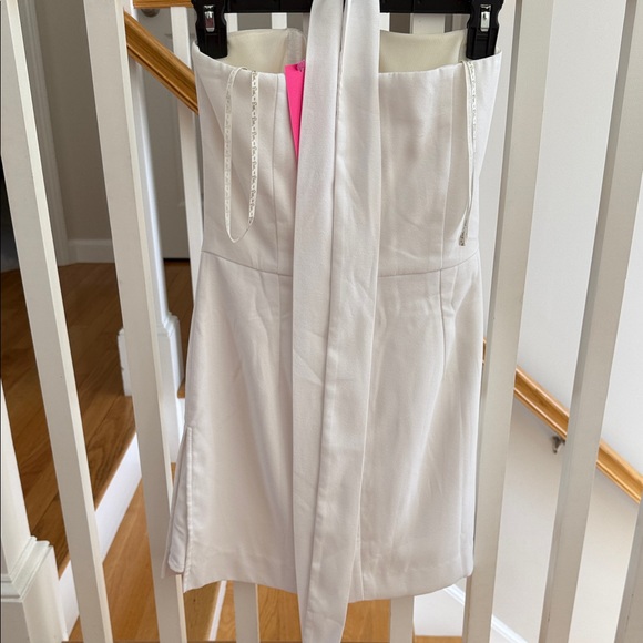 Lilly Pulitzer White Strapless Dress - Picture 5 of 5